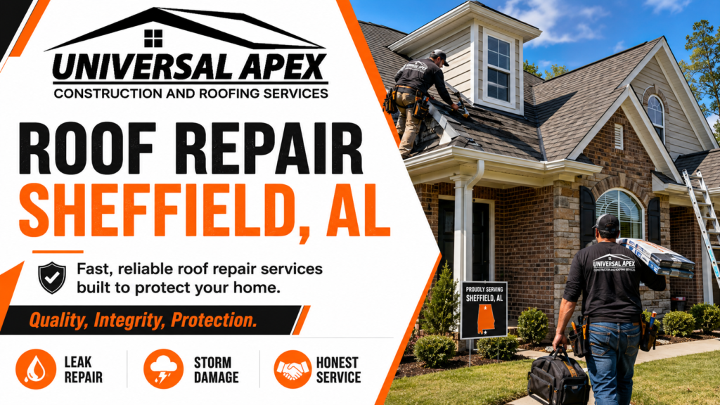 Sheffield Alabama Roofing Repair